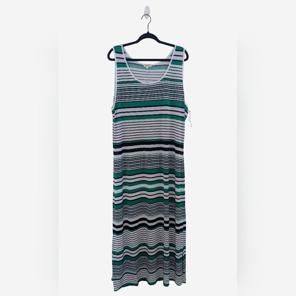 Magic Multicolor Striped Swim Cover-Up - Picture 1 of 4